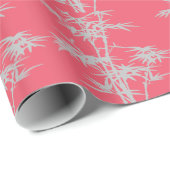 Bambus Zen japanisches Design Geschenkpapier (Rolleneckpunkt)