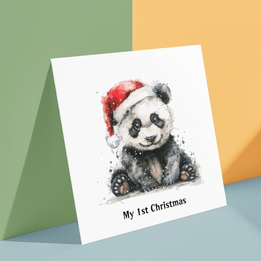 Bambusbär's Erste Weihnachten, Brauch Einladung