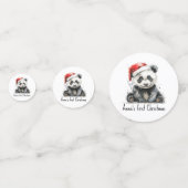 Bambusbär's Erste Weihnachten, Brauch Konfetti (Vorderseiten)