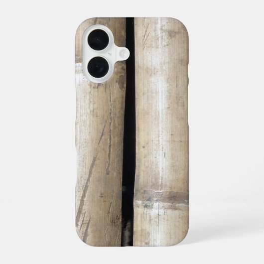 Bambusduo iPhone 16 Hülle (Rückseite)