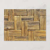 Bambusgewebe Postkarte (Vorderseite)