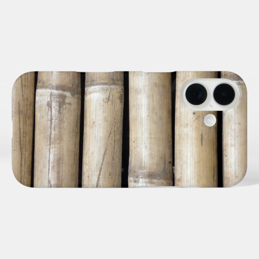 Bambuskoffer Case-Mate iPhone Hülle (Rückseite (Horizontal))