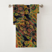 Bambusleaf Blume Badhandtuch Set (Insitu)