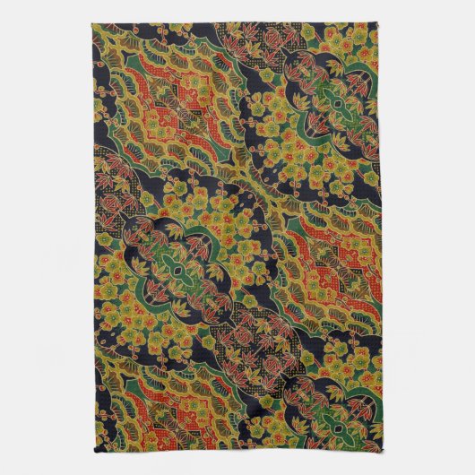 Bambusleaf Blume Geschirrtuch (Vertikal)