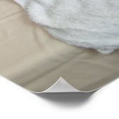 Bambusmassage an den Rippen Poster (Ecke)