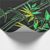 BambusPackpapier der kunst-3 Geschenkpapier (Ecke)