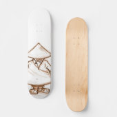 BambusSkateboard Skateboard (Vorderseite)