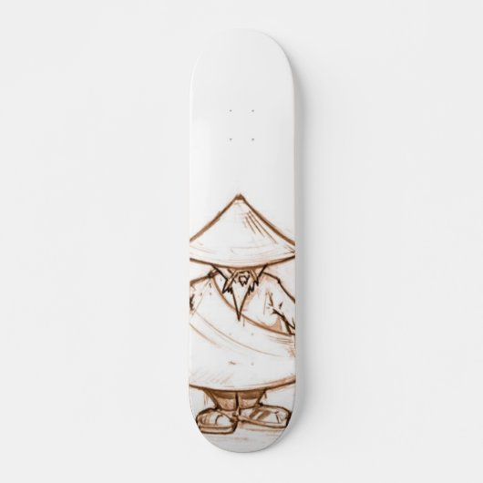 BambusSkateboard Skateboard (Vorne)