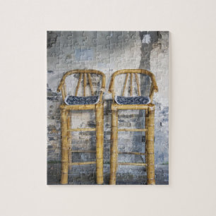 Bambusstühle im alten Stil, Xitang, Zhejiang, Puzzle