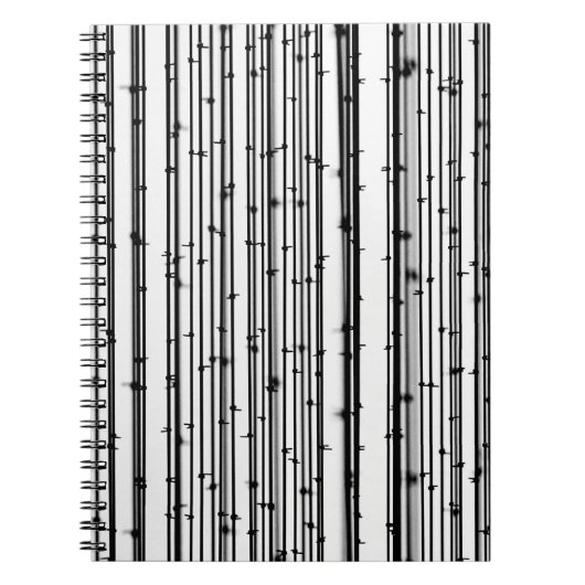 Bambustapete Notizblock (Vorderseite)