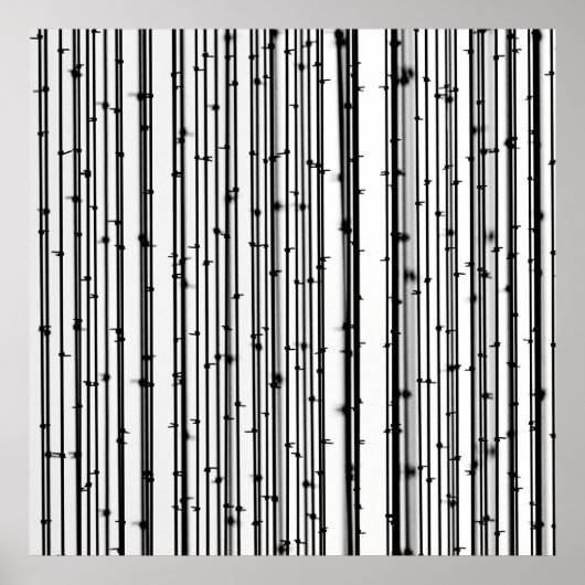 Bambustapete Poster (Vorne)