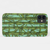 Bambuswald auf hellblau Case-Mate iPhone hülle (Rückseite (Horizontal))