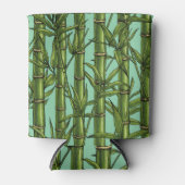 Bambuswald auf hellblau dosenkühler (Vorderseite)