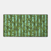 Bambuswald auf hellblau schreibtischunterlage (Vorderseite)
