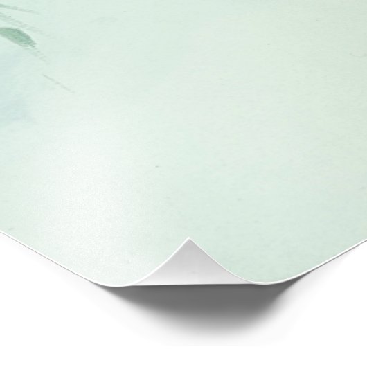 Bambuswald - grün fotodruck (Ecke)