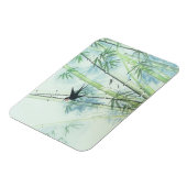 Bambuswald - grün magnet (Linke Seite)