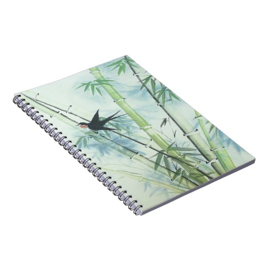 Bambuswald - grün notizblock (Rechte Seite)