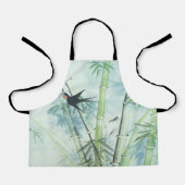 Bambuswald - grün schürze (Vorderseite)