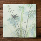 Bambuswald - grün steinuntersetzer