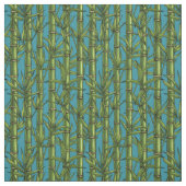 Bambuswald in blau stoff (Muster)