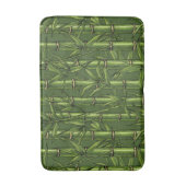 Bambuswald in Grün Badematte (Vorderseite Vertikal)