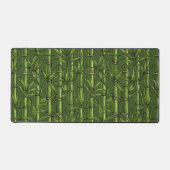 Bambuswald in Grün Schreibtischunterlage (Vorderseite)