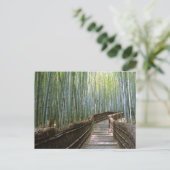 Bambuswald: Kyoto, Japan Postkarte (Stehend Vorderseite)