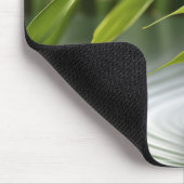 Bambuswald Ruhe Friedliche Natur Mousepad (Ecke)