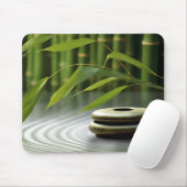 Bambuswald Ruhe Friedliche Natur Mousepad (Mit Mouse)