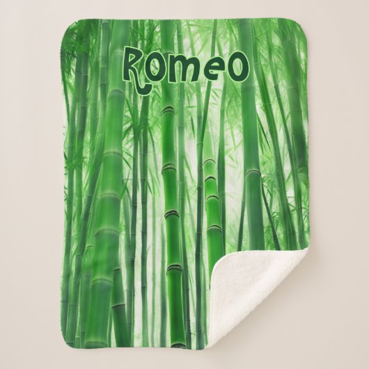 Bambuswald Sherpadecke (Vorderseite)