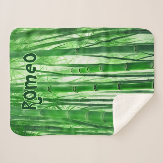 Bambuswald Sherpadecke (Vorderseite (Horizontal))