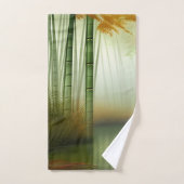 Bambuswald Traditionelle chinesische Malerei Badhandtuch Set (Handtuch)