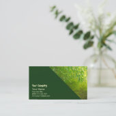 Bambuswald Visitenkarte (Stehend Vorderseite)