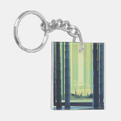 Bambuswälder Schlüsselanhänger (Vorderseite links)