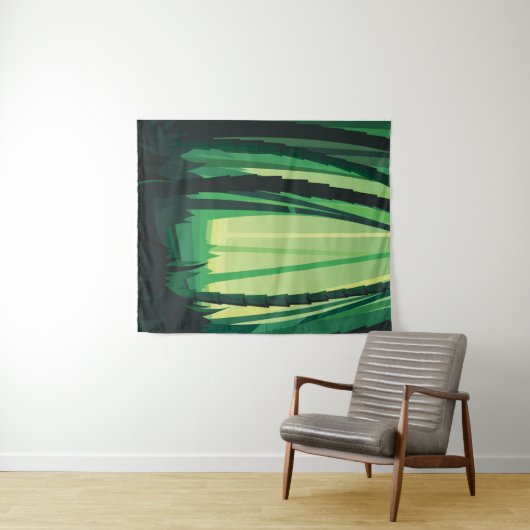 Bambuswälder Wandteppich (Beispiel (Horizontal))