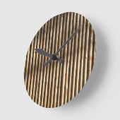 Bambuswand Runde Wanduhr (Winkel)