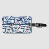 Bambuszweige. Gepäckanhänger (Vorderseite (Horizontal))