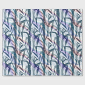 Bambuszweige. Geschenkpapier (Flach)