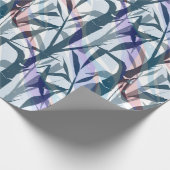 Bambuszweige. Geschenkpapier (Ecke)