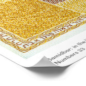 Bamidbar: Im Wilderness-Poster mit Text Poster (Ecke)