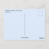 Bamileke Village in Westkamerun Postkarte (Rückseite)