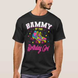Bammy of the Birthday Girl Roller Skate Bday Skat T-Shirt