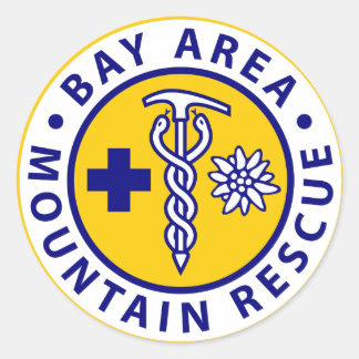 BAMRU-Aufkleber Runder Aufkleber