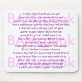 BAMspeak Mousepad (Vorne)