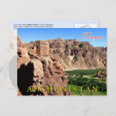 Bamyan, Provinz Bamyan, Afghanistan Postkarte (Vorne/Hinten)