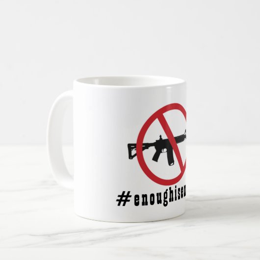 Ban AR-15 reicht aus Kaffeetasse (Vorderseite Links)