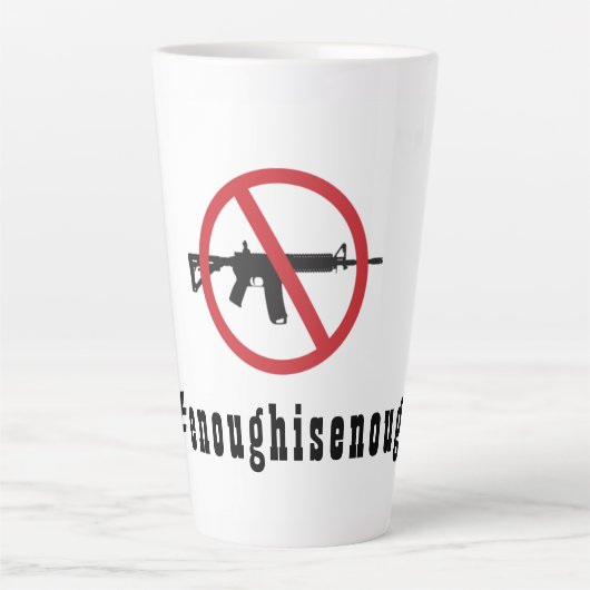 Ban AR-15 reicht aus Milchtasse (Vorderseite)