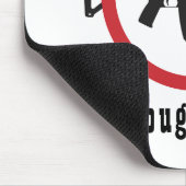 Ban AR-15 reicht aus Mousepad (Ecke)
