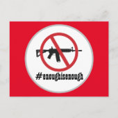 Ban AR-15 reicht aus Postkarte (Vorderseite)