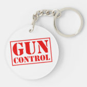 Ban Assault Rifles Schlüsselanhänger (Rückseite)